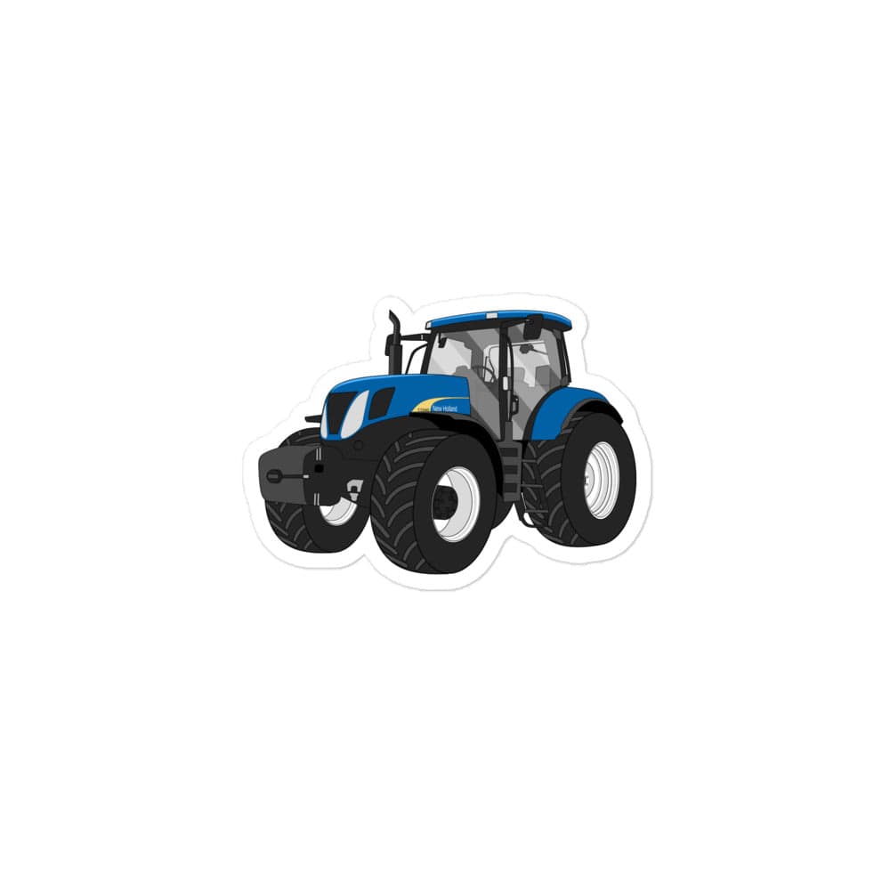 The Tractor Mugs Store 3″×3″ New Holland The 7040-1 | Bubble-free stickers Quality Farmers Merch