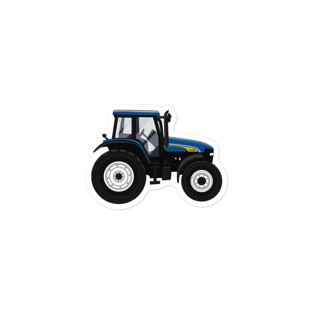 The Tractor Mugs Store 3″×3″ New Holland TM 155 | Bubble-free stickers Quality Farmers Merch