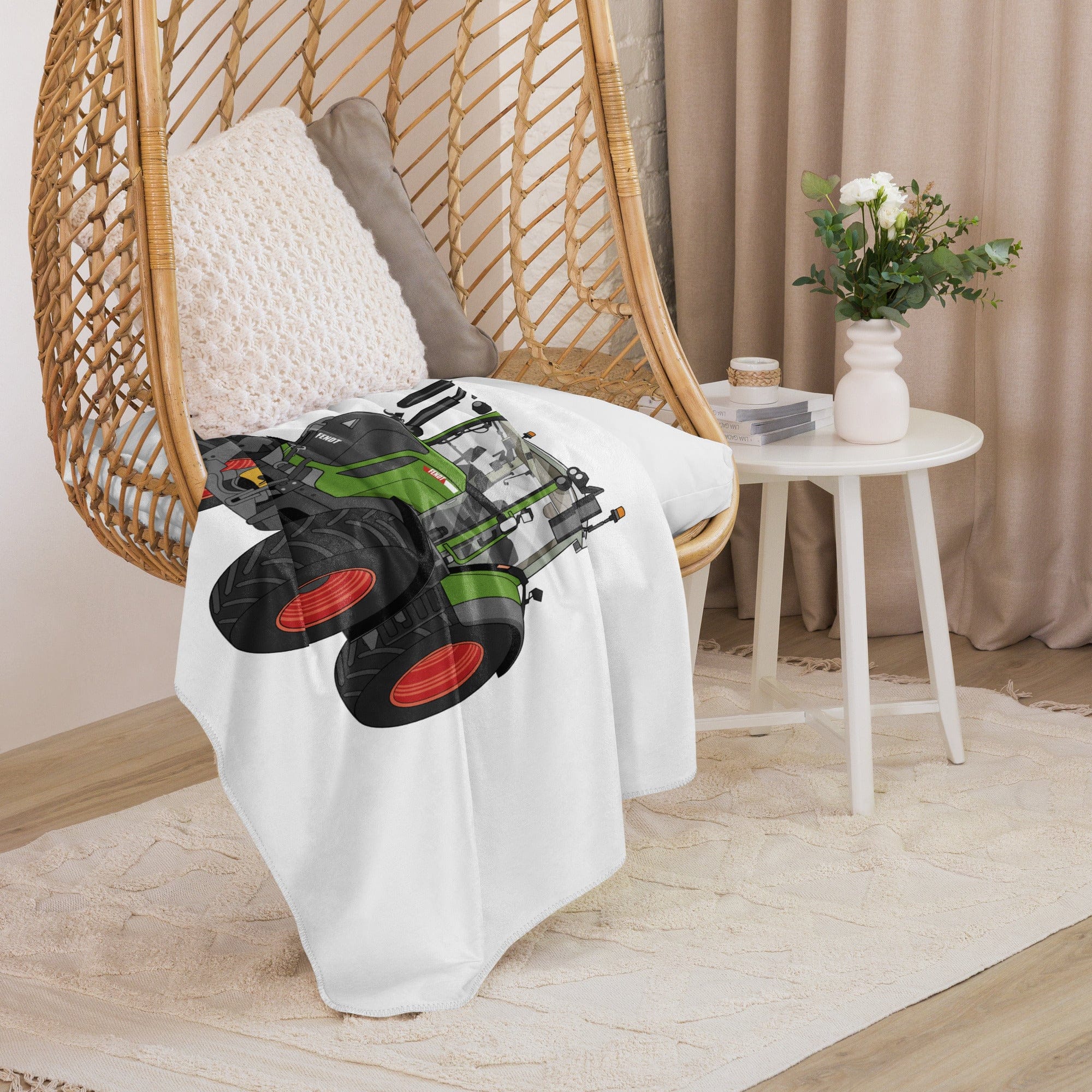 The Tractor Mugs Store 37″×57″ Fendt Vario 313 | Sherpa blanket Quality Farmers Merch