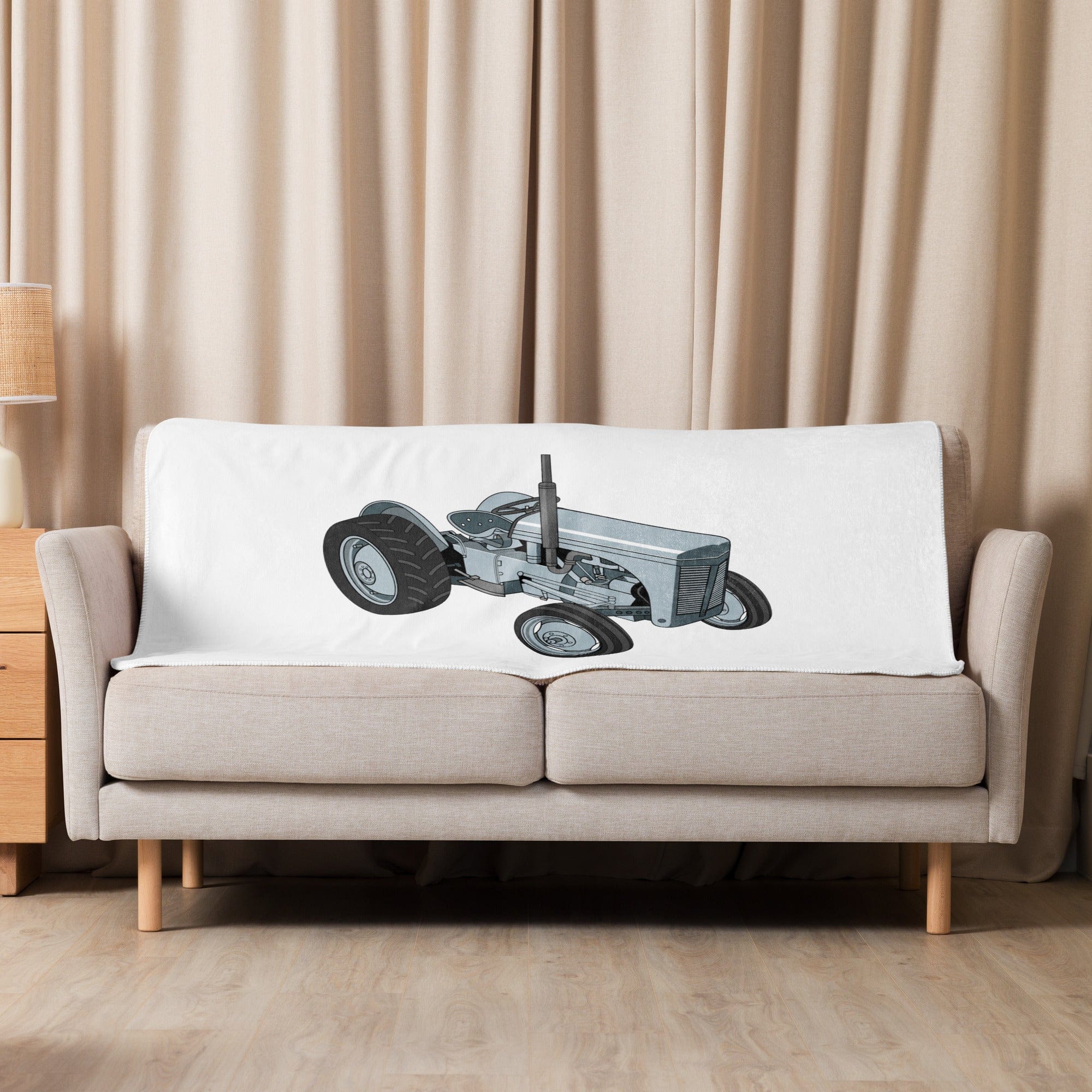 The Tractor Mugs Store 37″×57″ Ferguson TE 20 | Sherpa blanket Quality Farmers Merch