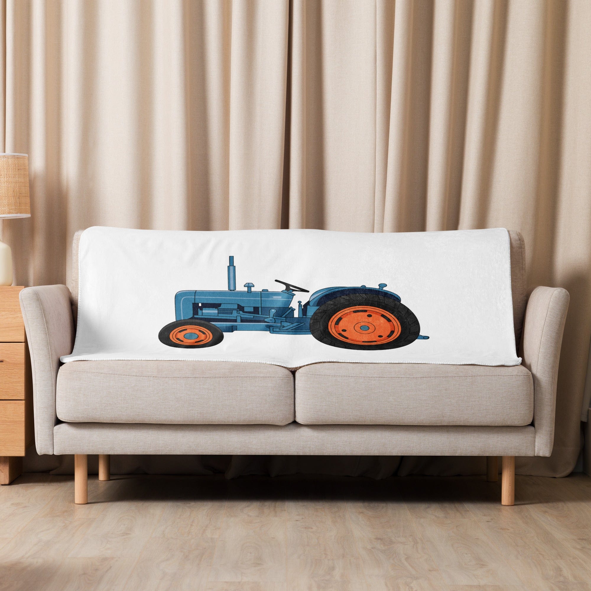 The Tractor Mugs Store 37″×57″ Fordson Dexta | Sherpa blanket Quality Farmers Merch