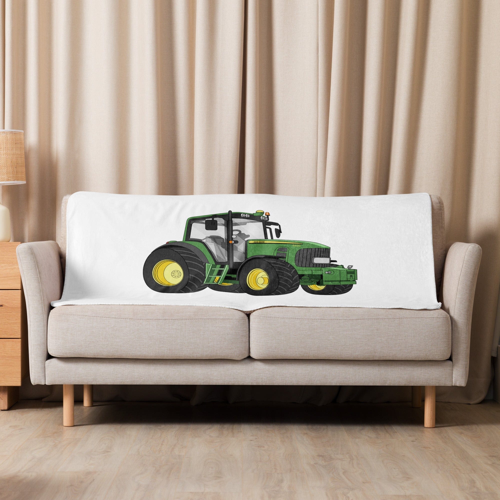 The Tractor Mugs Store 37″×57″ John Deere 6930 | Sherpa Blanket Quality Farmers Merch