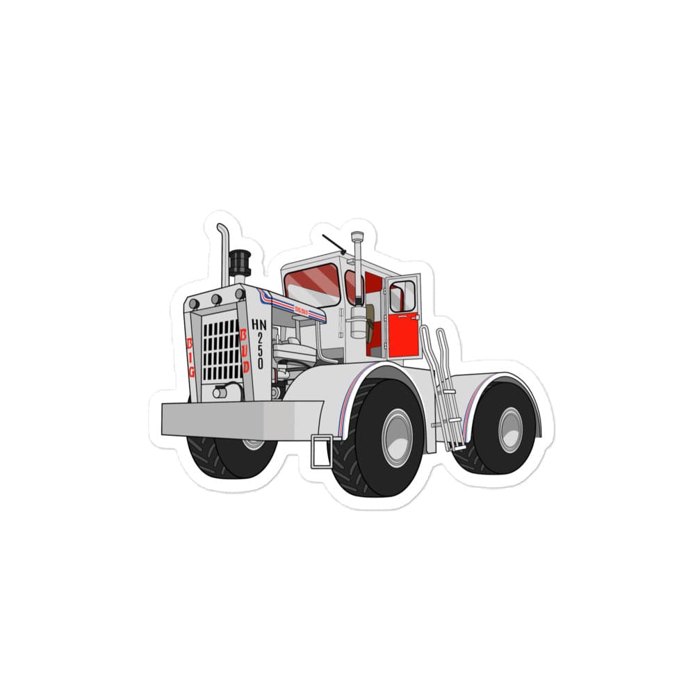 The Tractor Mugs Store 4″×4″ Big Bud Tractor | Bubble-free stickers Quality Farmers Merch