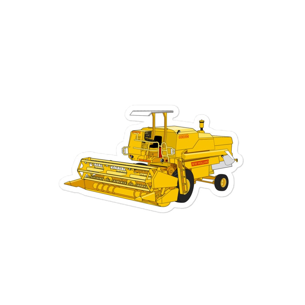 The Tractor Mugs Store 4″×4″ Clayson 8060 Combine Harvester | Bubble-free stickers Quality Farmers Merch
