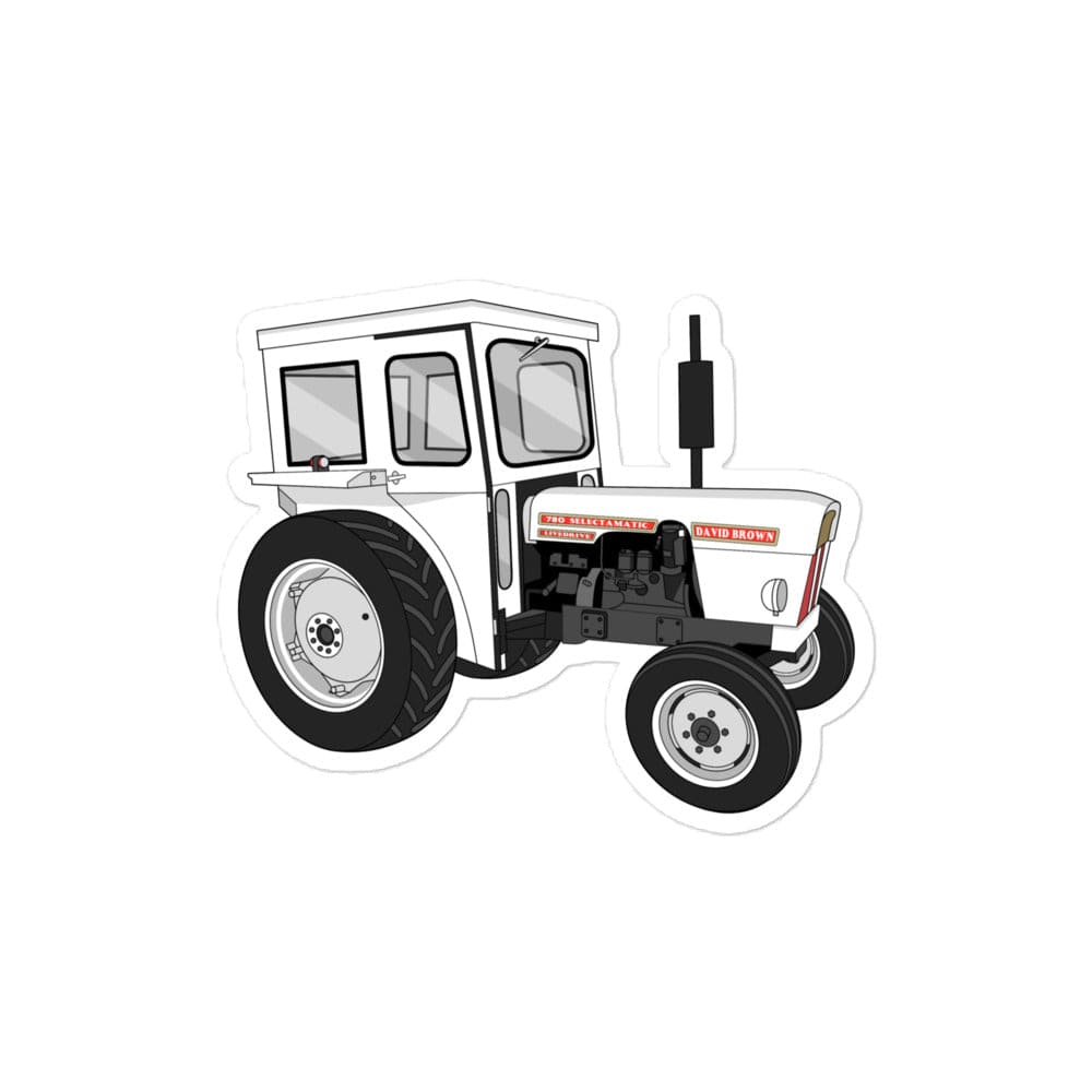The Tractor Mugs Store 4″×4″ David Brown 780 Selectamatic | Bubble-free stickers Quality Farmers Merch