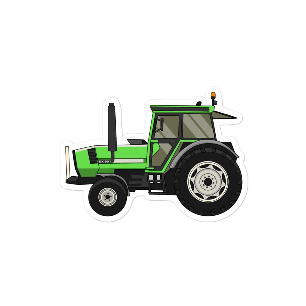 The Tractor Mugs Store 4″×4″ Deutz DX 90 | Bubble-free stickers Quality Farmers Merch