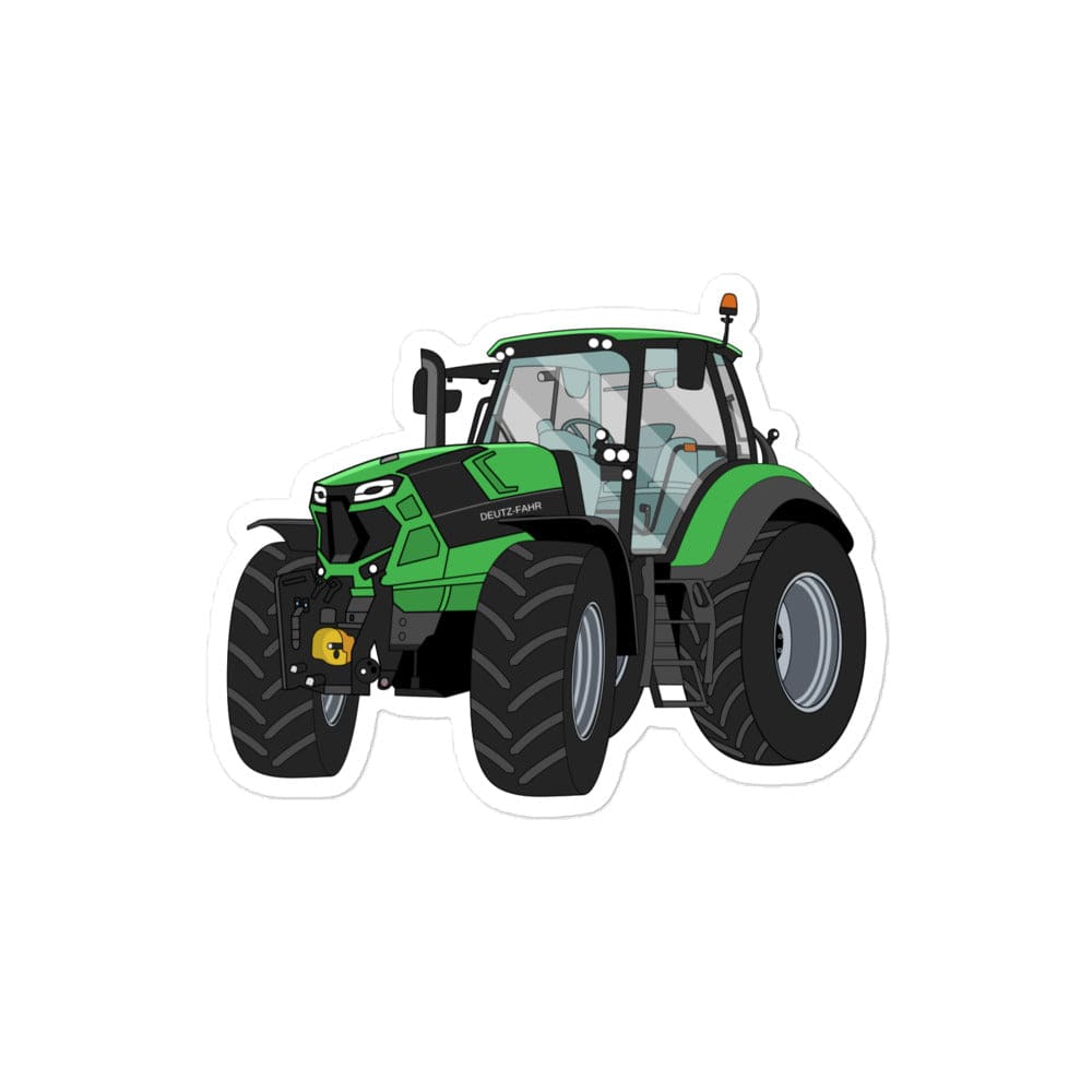 The Tractor Mugs Store 4″×4″ Deutz - Fahr Agrotron 7250 Ttv | Bubble-free stickers Quality Farmers Merch