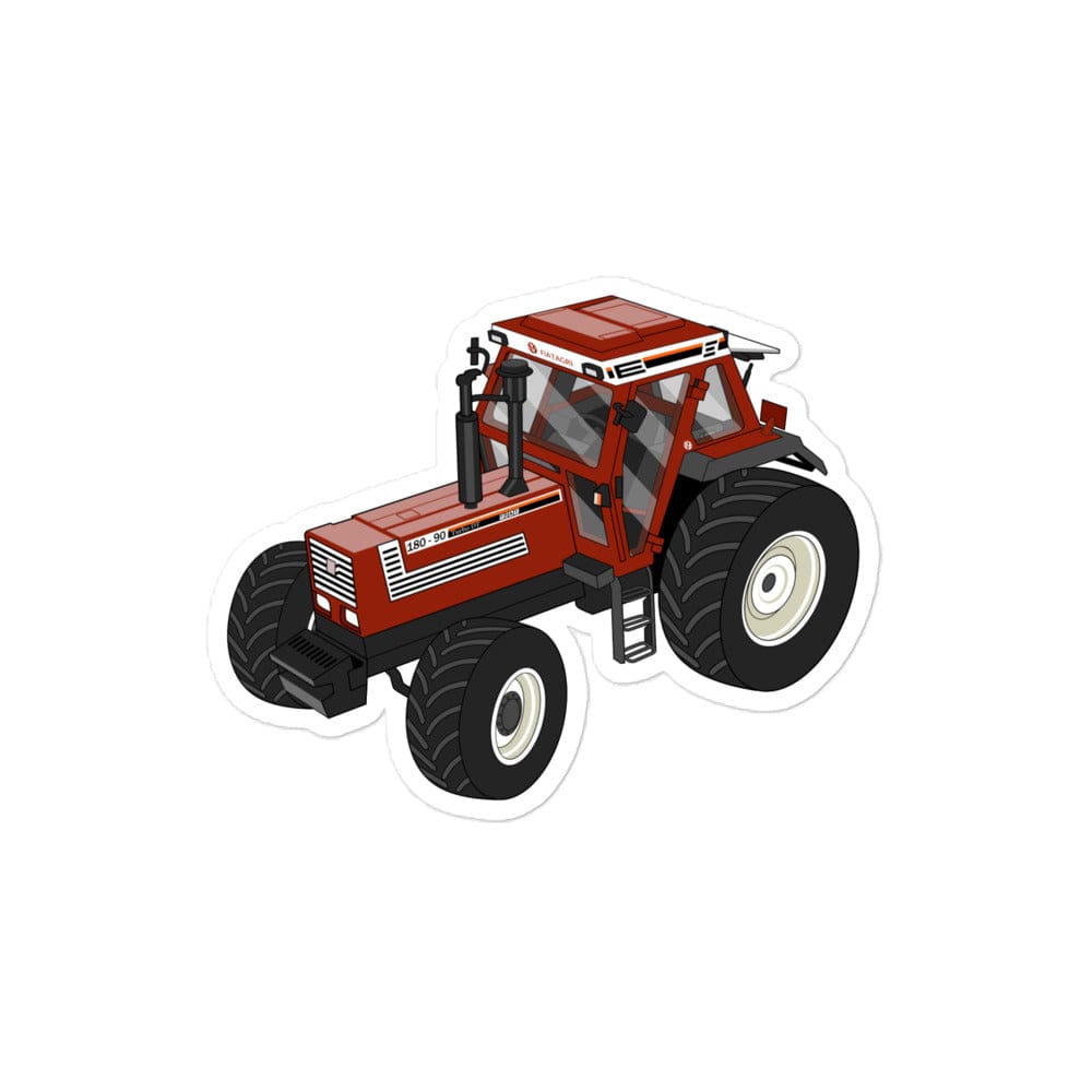 The Tractor Mugs Store 4″×4″ Fiat 180-90 | Bubble-free stickers Quality Farmers Merch