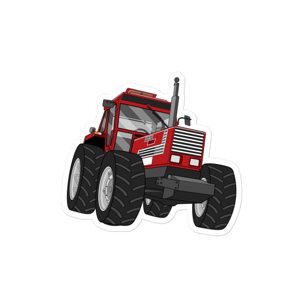 The Tractor Mugs Store 4″×4″ FIAT 1880 4WD | Bubble-free stickers Quality Farmers Merch