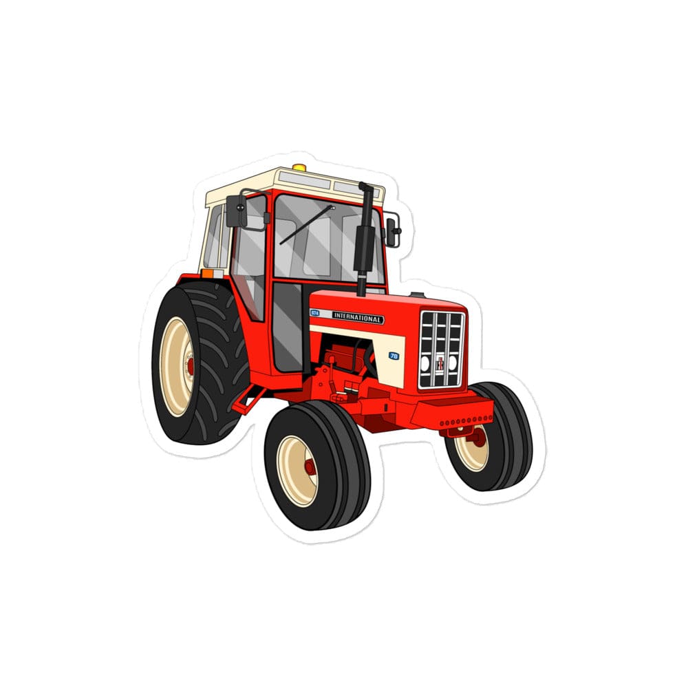 The Tractor Mugs Store 4″×4″ International 674 | Bubble-free stickers Quality Farmers Merch