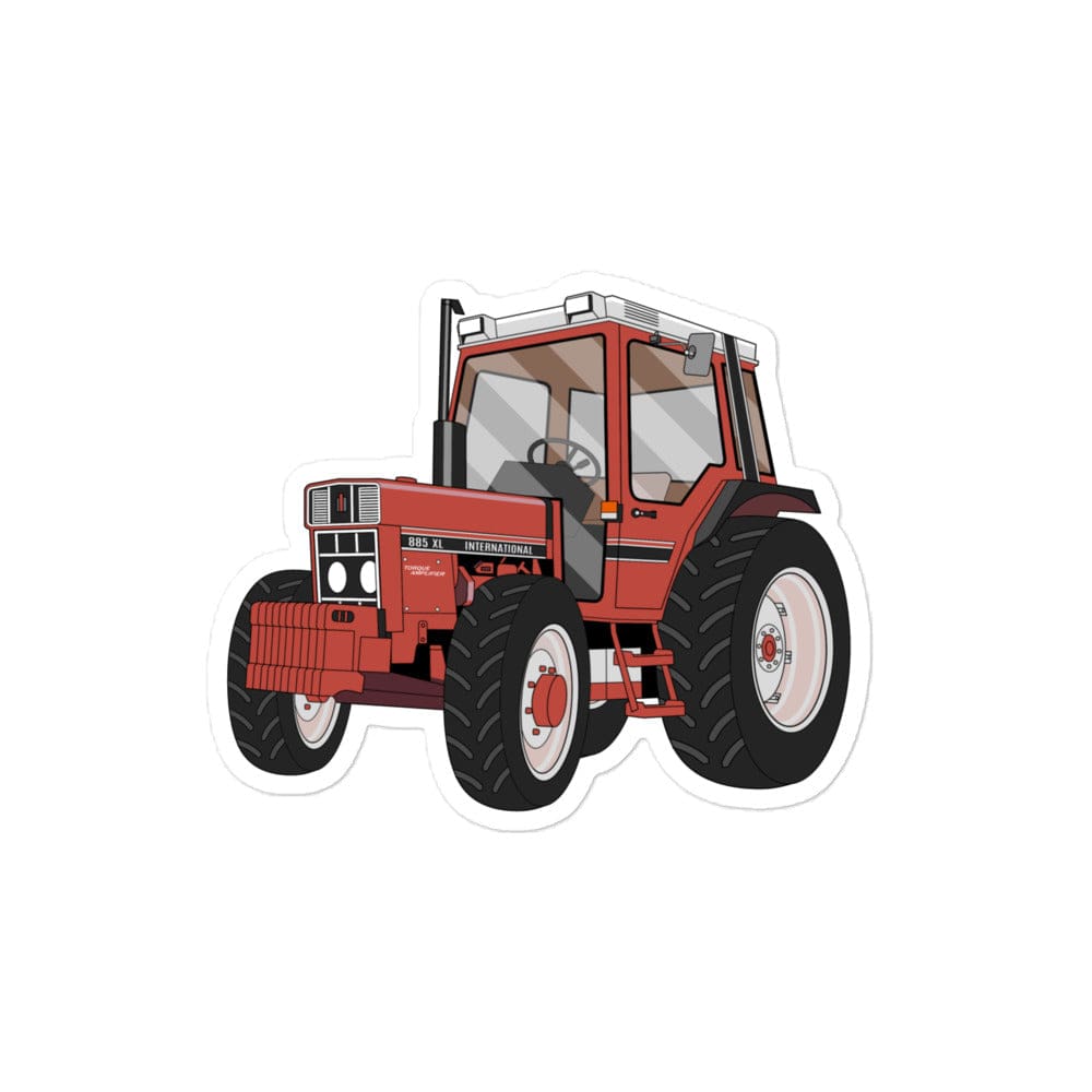 The Tractor Mugs Store 4″×4″ International 885 XL 4WD | Bubble-free stickers Quality Farmers Merch