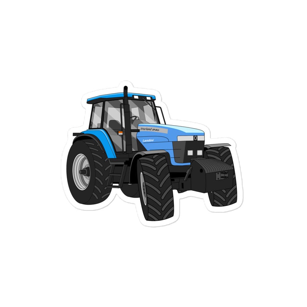 The Tractor Mugs Store 4″×4″ Landini Starland 240 | Bubble-free stickers Quality Farmers Merch