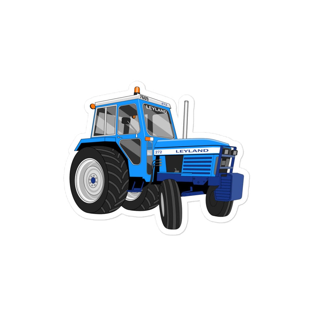 The Tractor Mugs Store 4″×4″ Leyland 272 | Bubble-free stickers Quality Farmers Merch