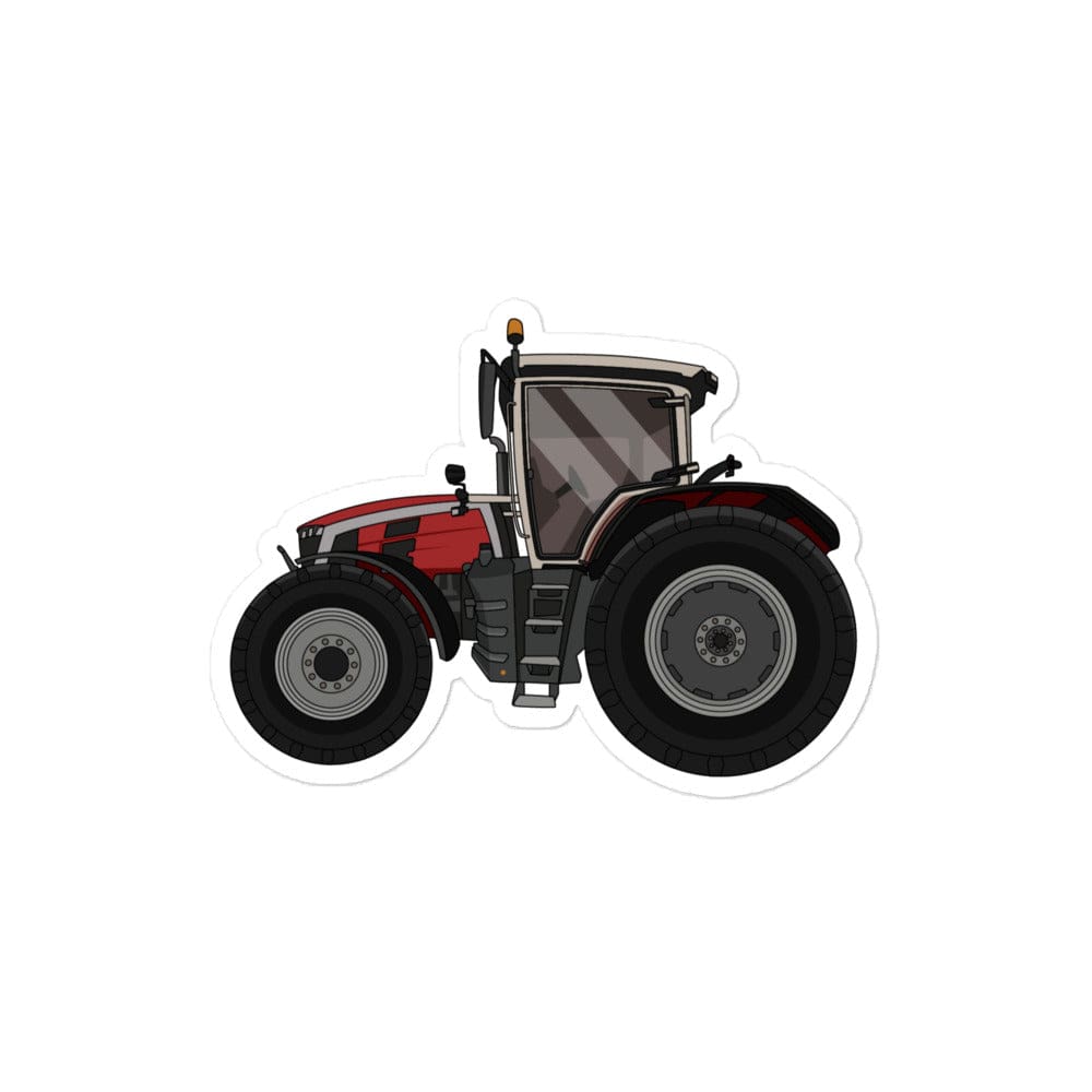 The Tractor Mugs Store 4″×4″ Massey Ferguson 8S 265 (2020) | Bubble-free stickers Quality Farmers Merch
