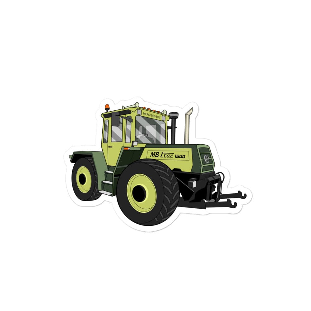 The Tractor Mugs Store 4″×4″ MB Trac 1500 | Bubble-free stickers Quality Farmers Merch