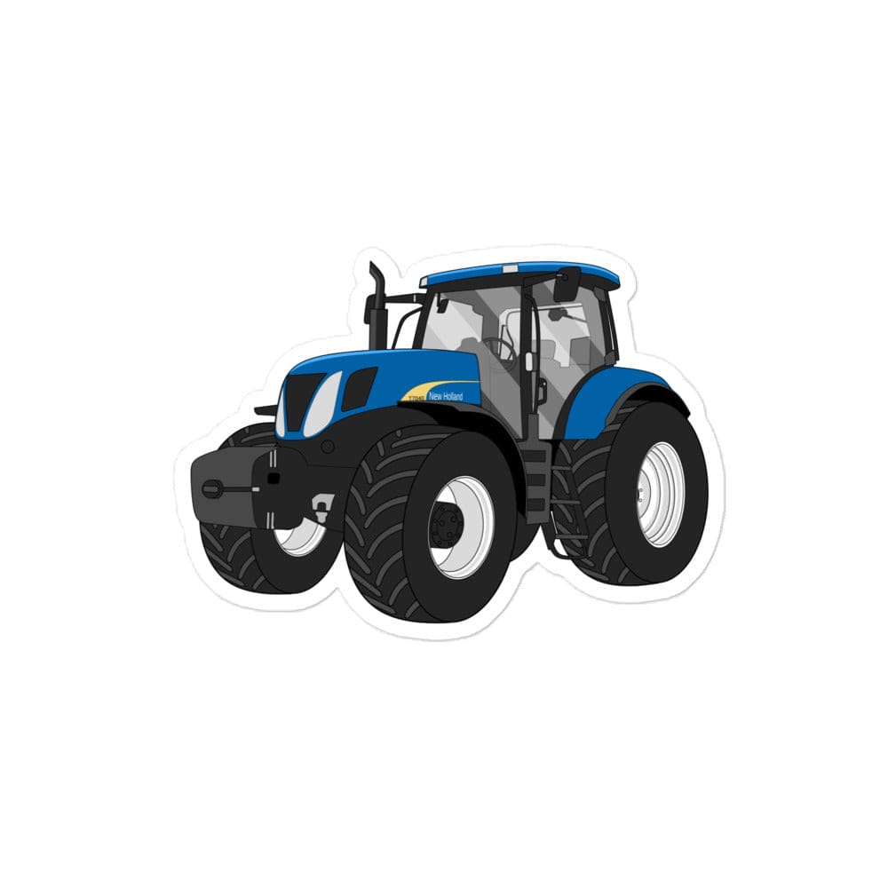 The Tractor Mugs Store 4″×4″ New Holland The 7040-1 | Bubble-free stickers Quality Farmers Merch