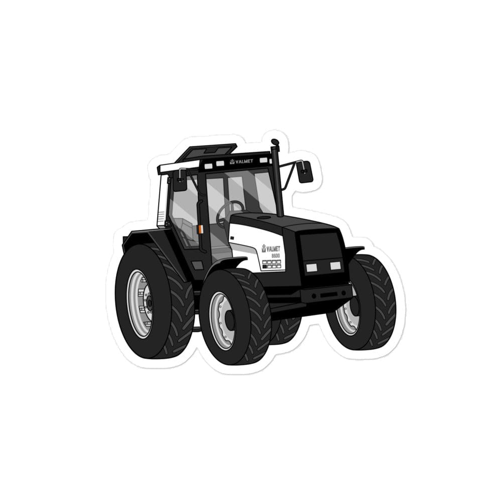 The Tractor Mugs Store 4″×4″ Valmet Mega 8600 | Bubble-free stickers Quality Farmers Merch