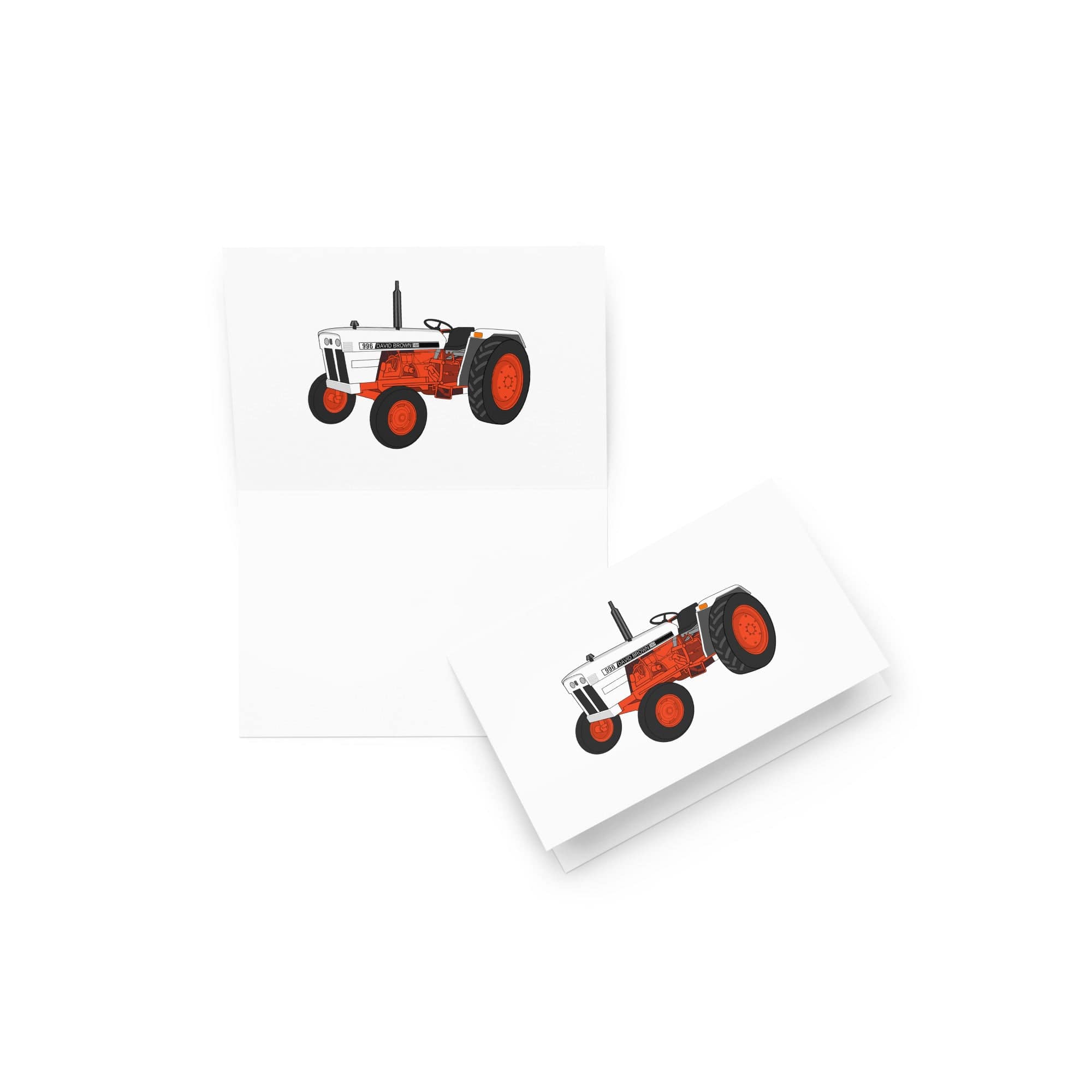 The Tractor Mugs Store 4″×6″ Case David Brown 996 (1974) | Greeting card Quality Farmers Merch