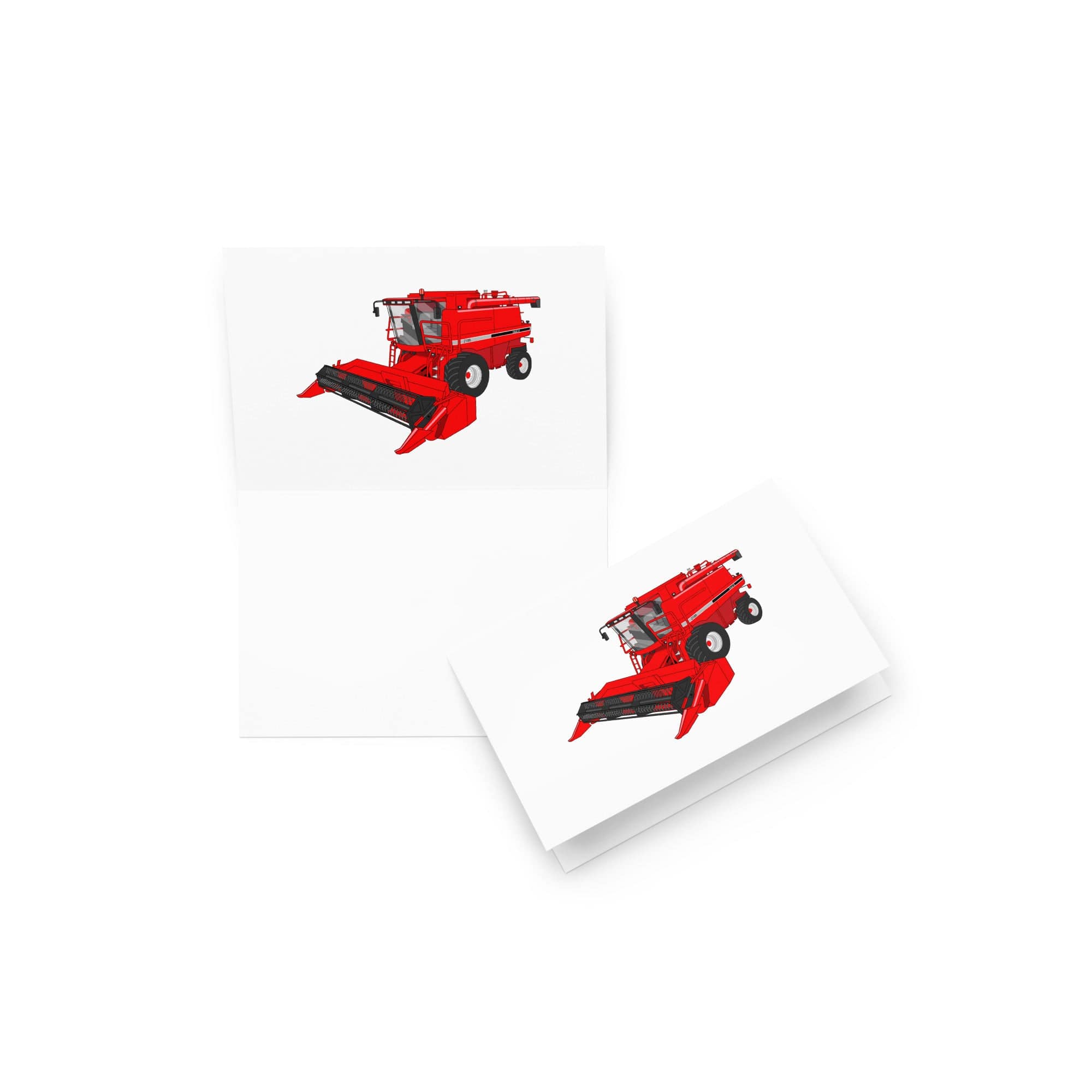 The Tractor Mugs Store 4″×6″ Case IH Axial Flow 2188 Harvester | Greeting card Quality Farmers Merch