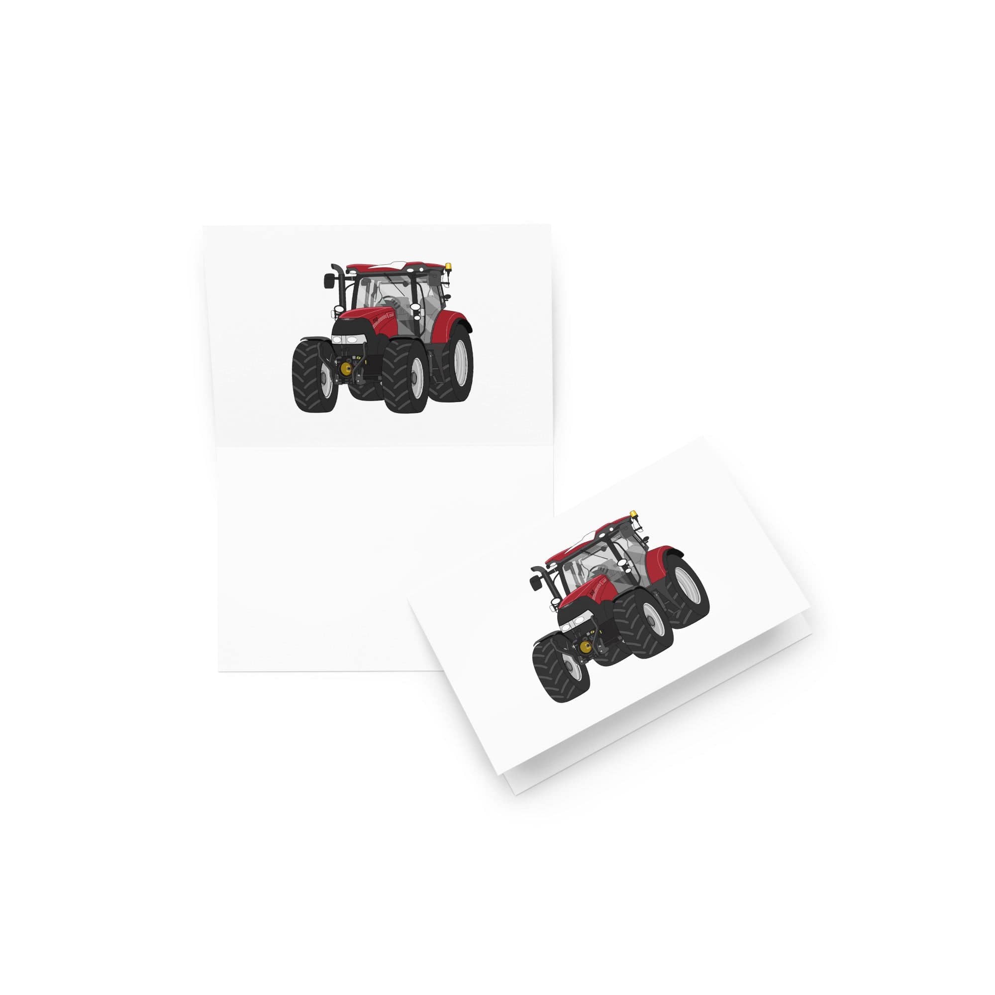 The Tractor Mugs Store 4″×6″ Case IH Maxxum 150 Activedrive 8 | Greeting card Quality Farmers Merch