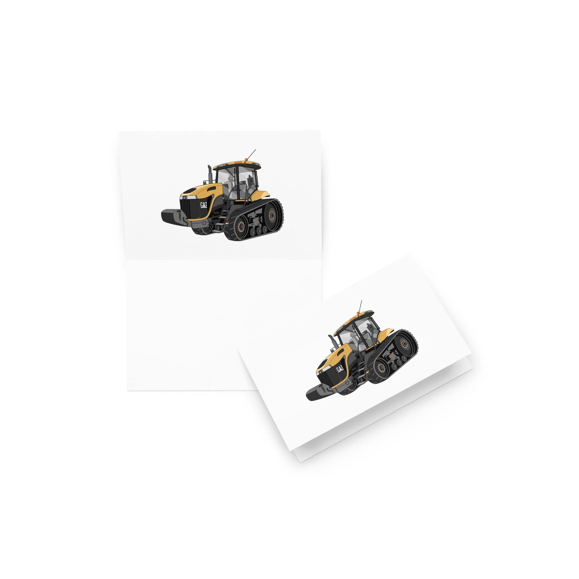 The Tractor Mugs Store 4″×6″ Challenger NT765A Crawler | Greeting card Quality Farmers Merch
