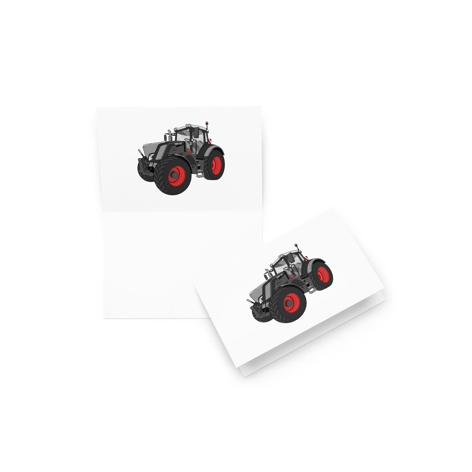 The Tractor Mugs Store 4″×6″ Fendt 828 Profi Black Beauty | Greeting card Quality Farmers Merch