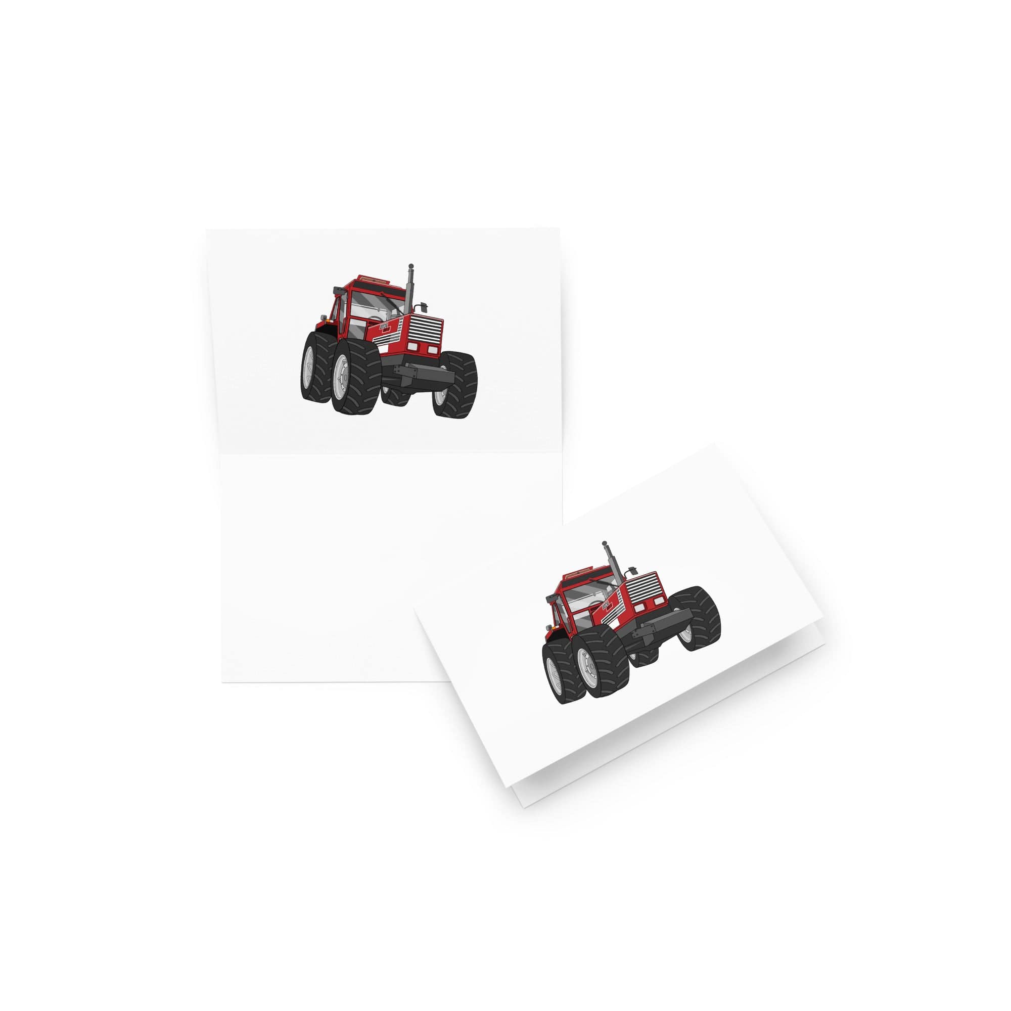 The Tractor Mugs Store 4″×6″ FIAT 1880 4WD | Greeting card Quality Farmers Merch