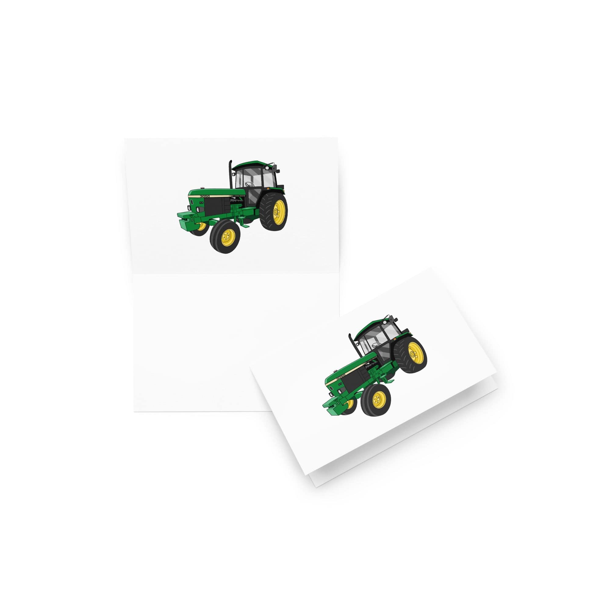 The Tractor Mugs Store 4″×6″ John Deere 3050 2WD | Greeting card Quality Farmers Merch