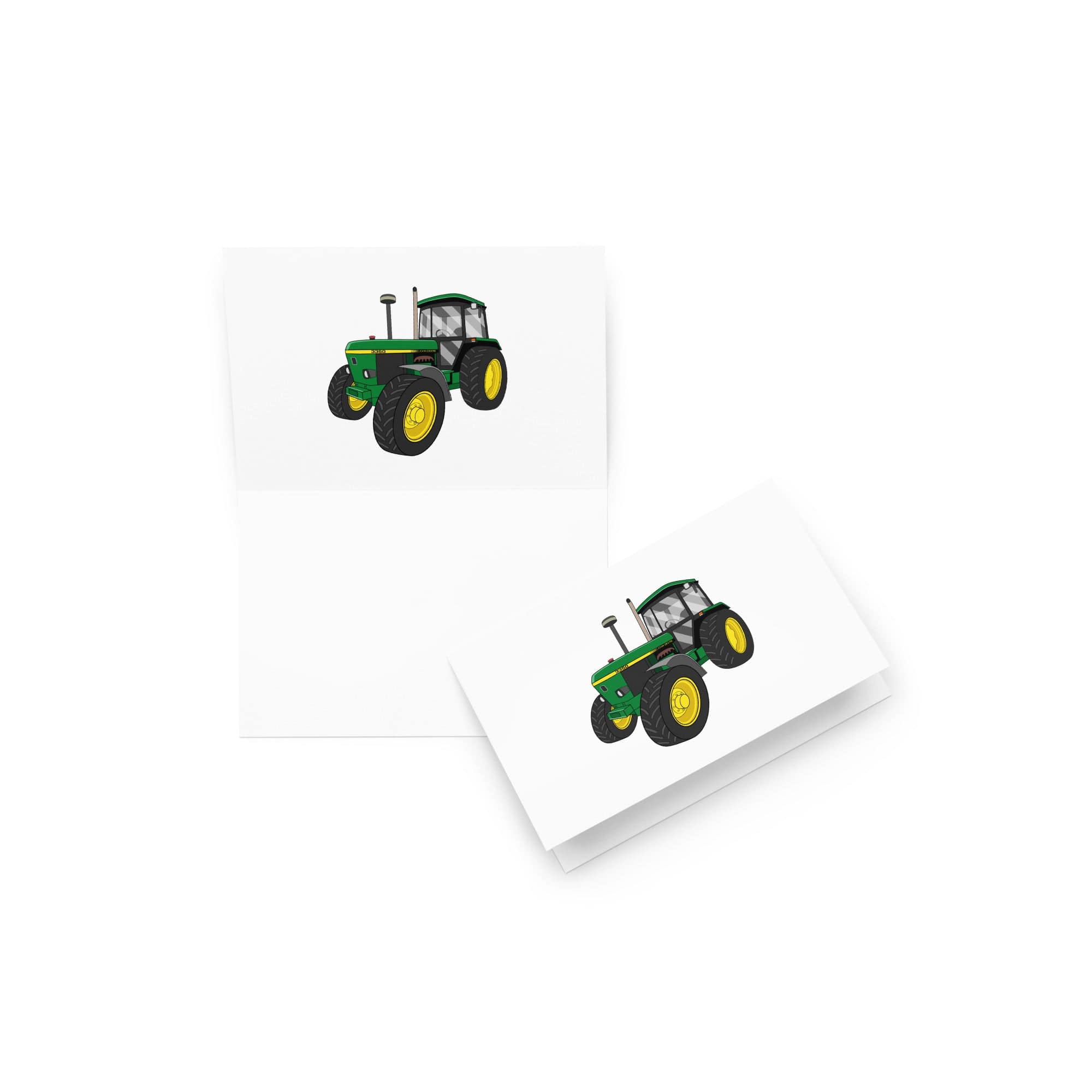 The Tractor Mugs Store 4″×6″ John Deere 3350 4WD | Greeting card Quality Farmers Merch