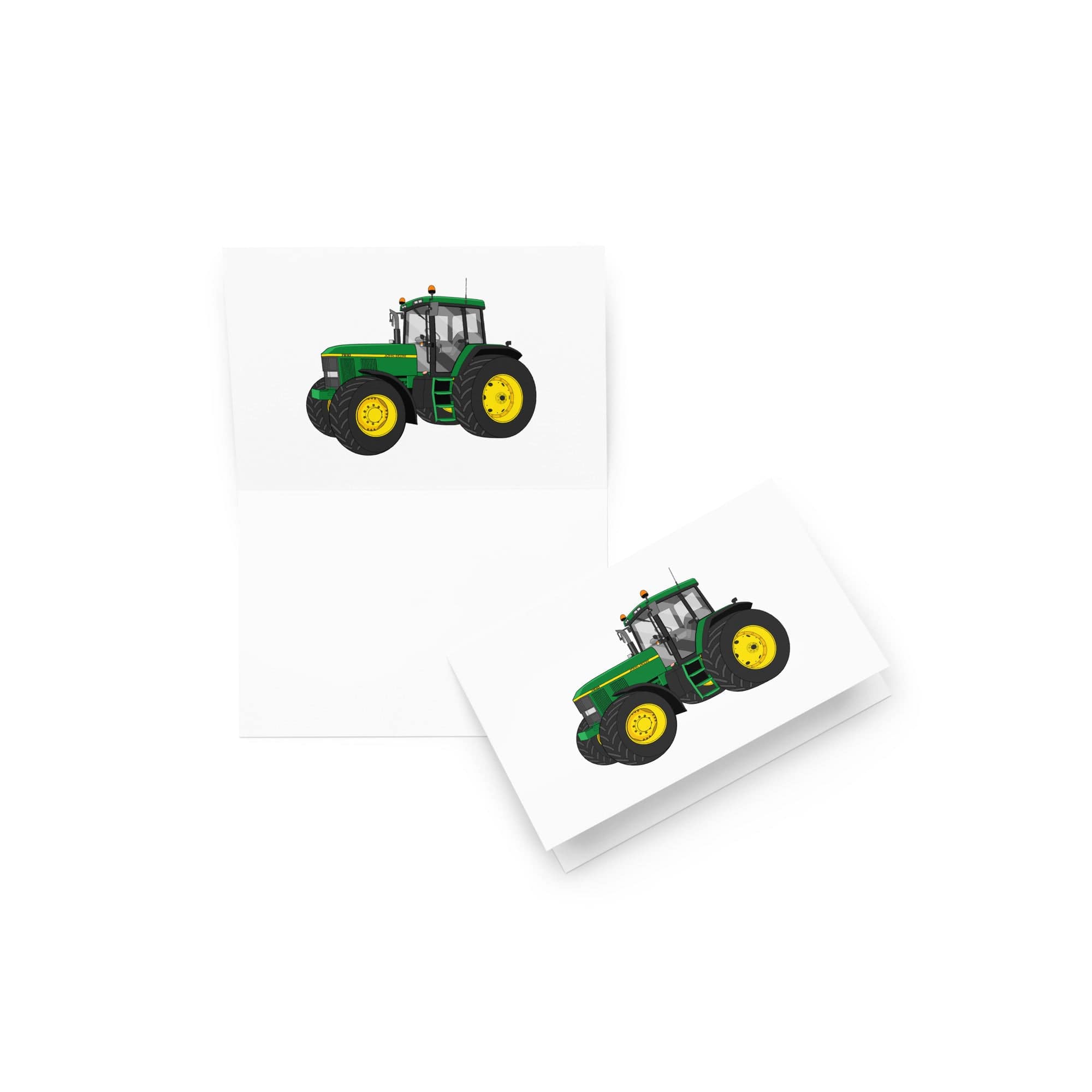The Tractor Mugs Store 4″×6″ John Deere 7810 | Greeting card Quality Farmers Merch