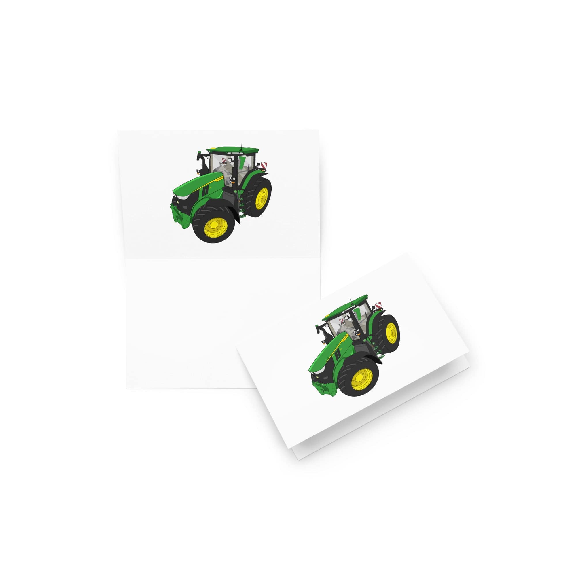 The Tractor Mugs Store 4″×6″ John Deere 7R 350 auto powr | Greeting card Quality Farmers Merch