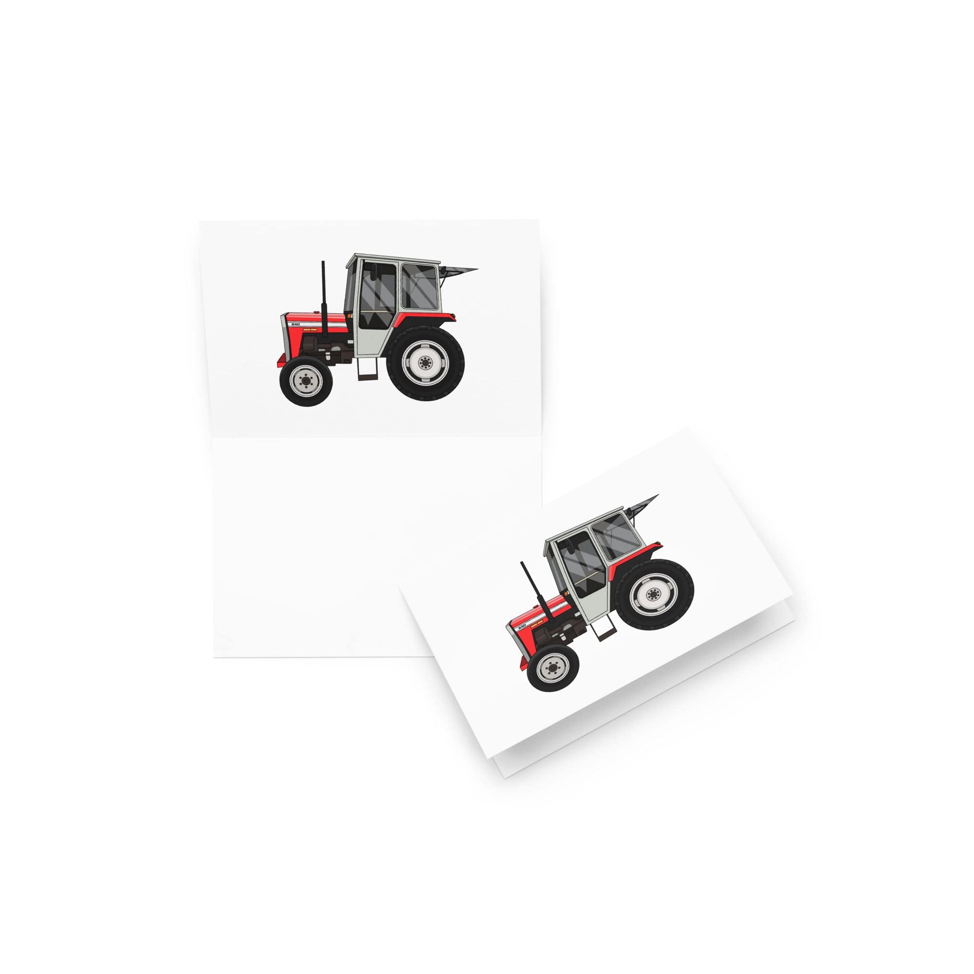The Tractor Mugs Store 4″×6″ Massey Ferguson 240 | Greeting card Quality Farmers Merch