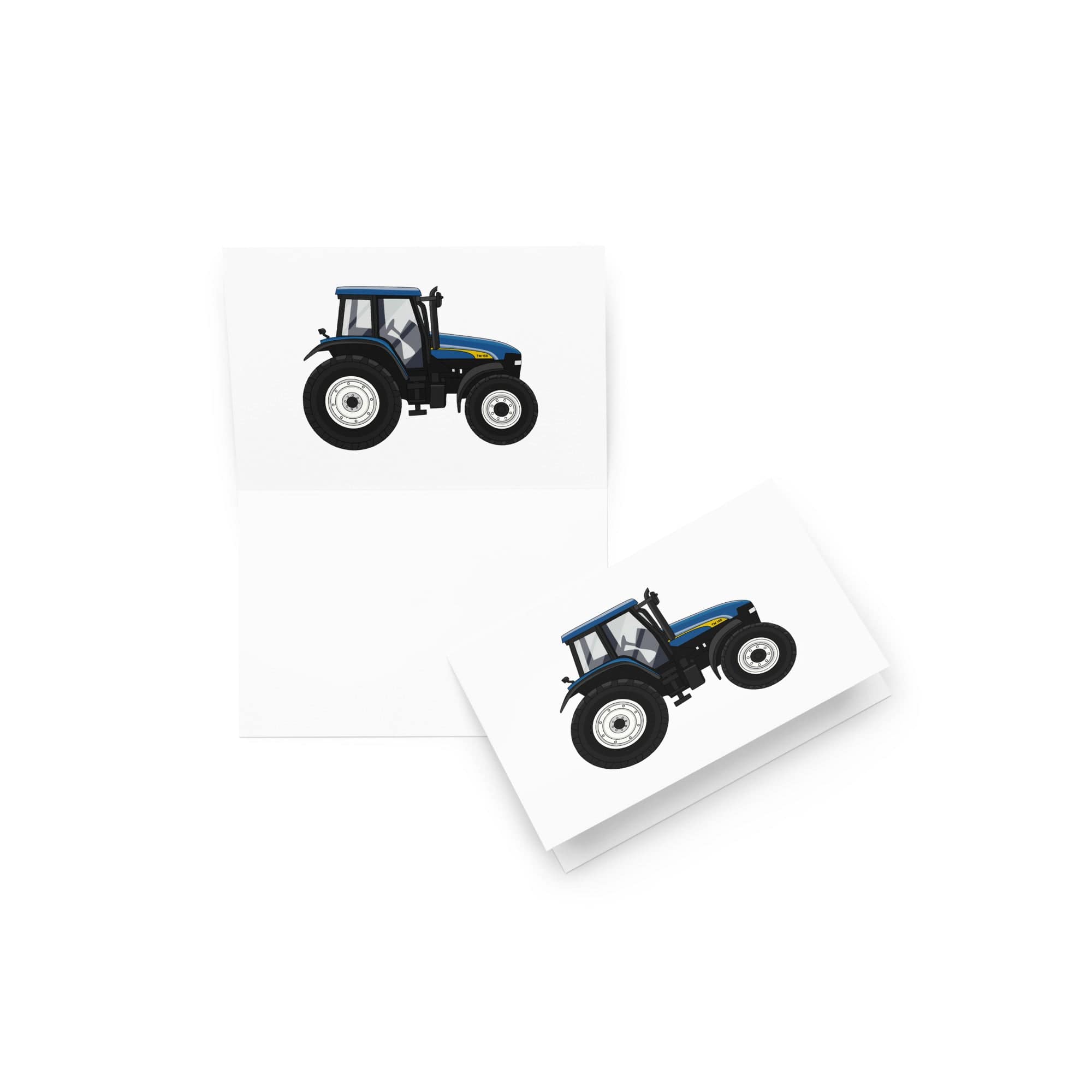 The Tractor Mugs Store 4″×6″ New Holland TM 155 | Greeting card Quality Farmers Merch