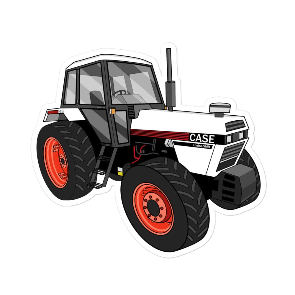 The Tractor Mugs Store 5.5″×5.5″ 1985 Case 1594 Hydra-Shift | Bubble-free stickers Quality Farmers Merch