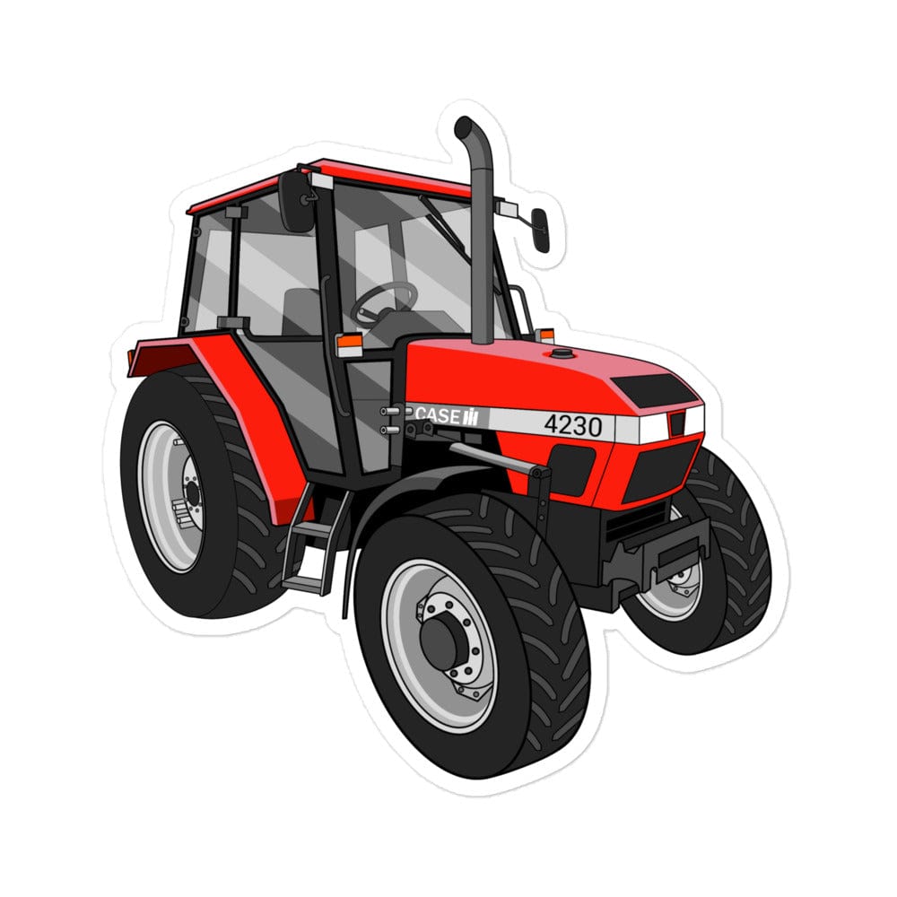 The Tractor Mugs Store 5.5″×5.5″ Case 4230 | Bubble-free stickers Quality Farmers Merch