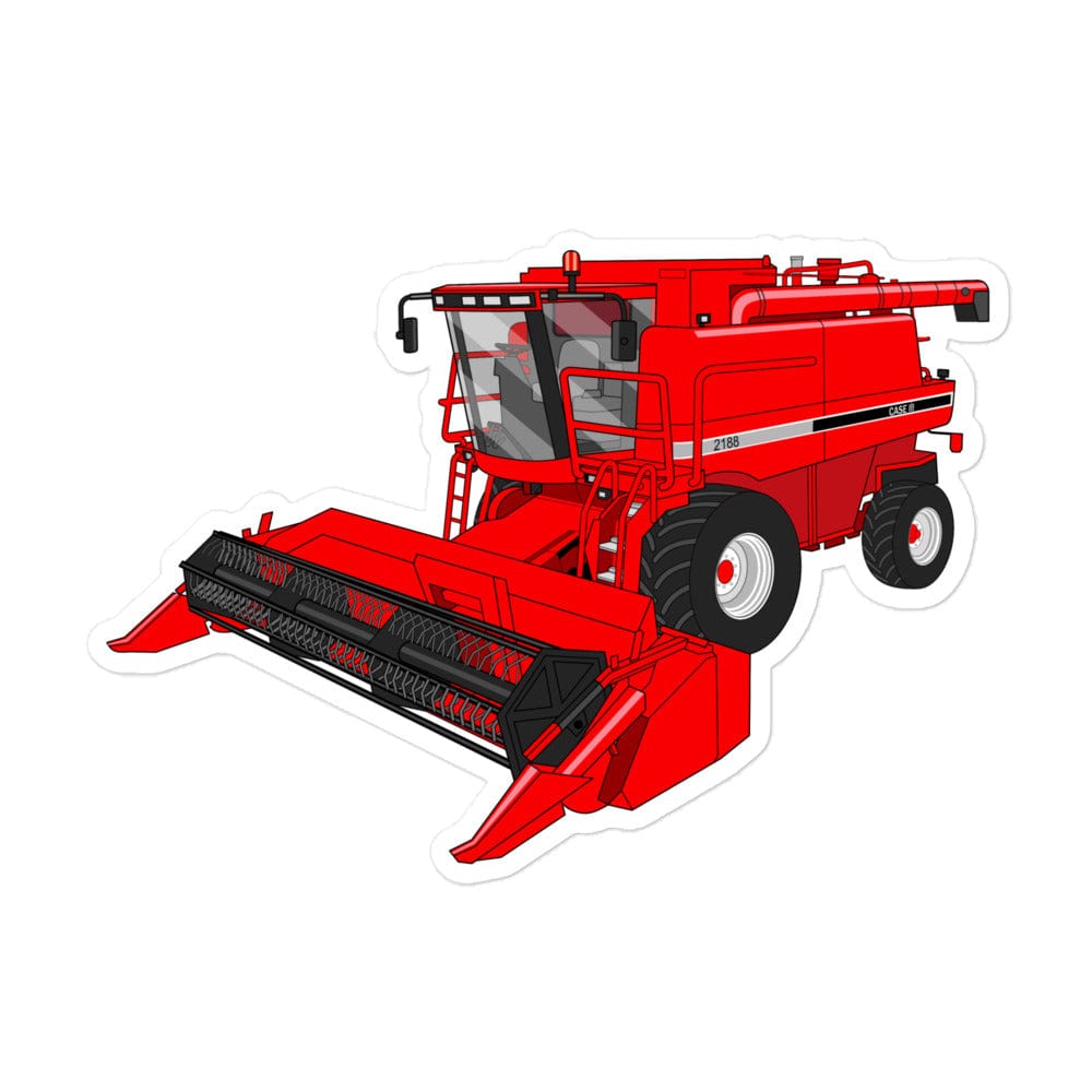 The Tractor Mugs Store 5.5″×5.5″ Case IH Axial Flow 2188 Harvester | Bubble-free stickers Quality Farmers Merch