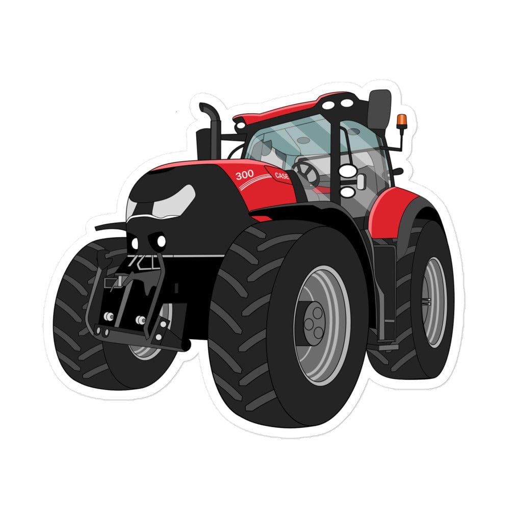 The Tractor Mugs Store 5.5″×5.5″ Case IH Optum 300 CVX | Bubble-free stickers Quality Farmers Merch