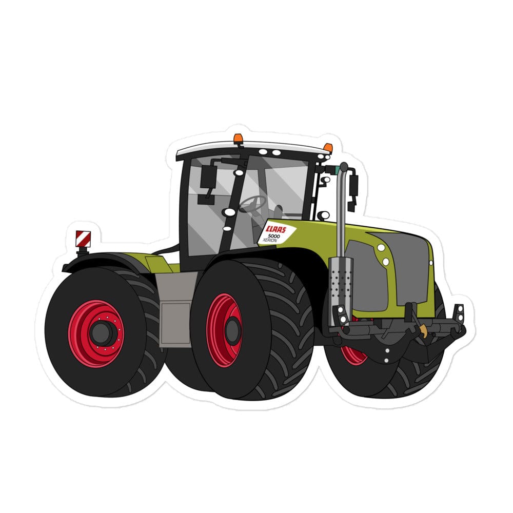 The Tractor Mugs Store 5.5″×5.5″ Class Xerion 5000 | Bubble-free stickers Quality Farmers Merch