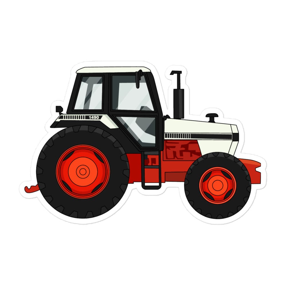 The Tractor Mugs Store 5.5″×5.5″ David Brown 1490 4WD | Bubble-free stickers Quality Farmers Merch