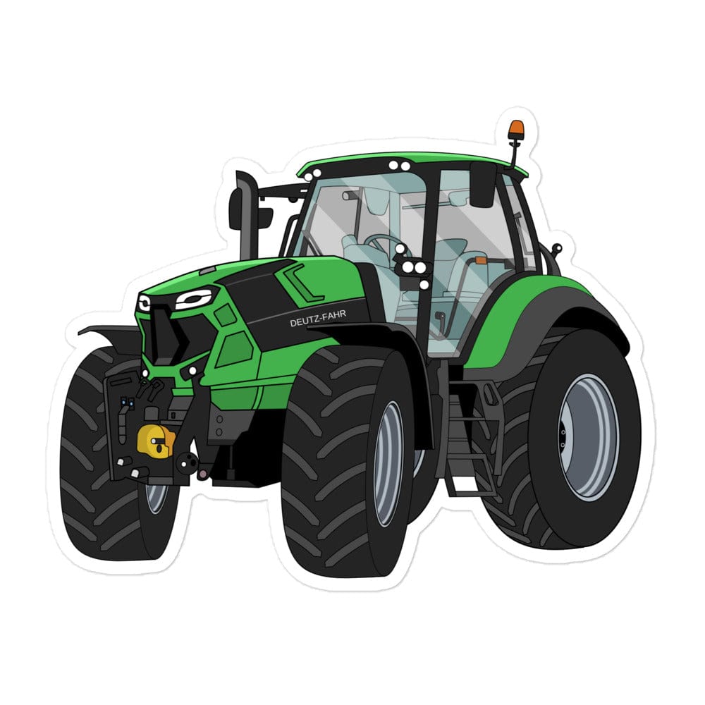 The Tractor Mugs Store 5.5″×5.5″ Deutz - Fahr Agrotron 7250 Ttv | Bubble-free stickers Quality Farmers Merch
