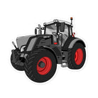 The Tractor Mugs Store 5.5″×5.5″ Fendt 828 Profi Black Beauty | Bubble-free stickers Quality Farmers Merch