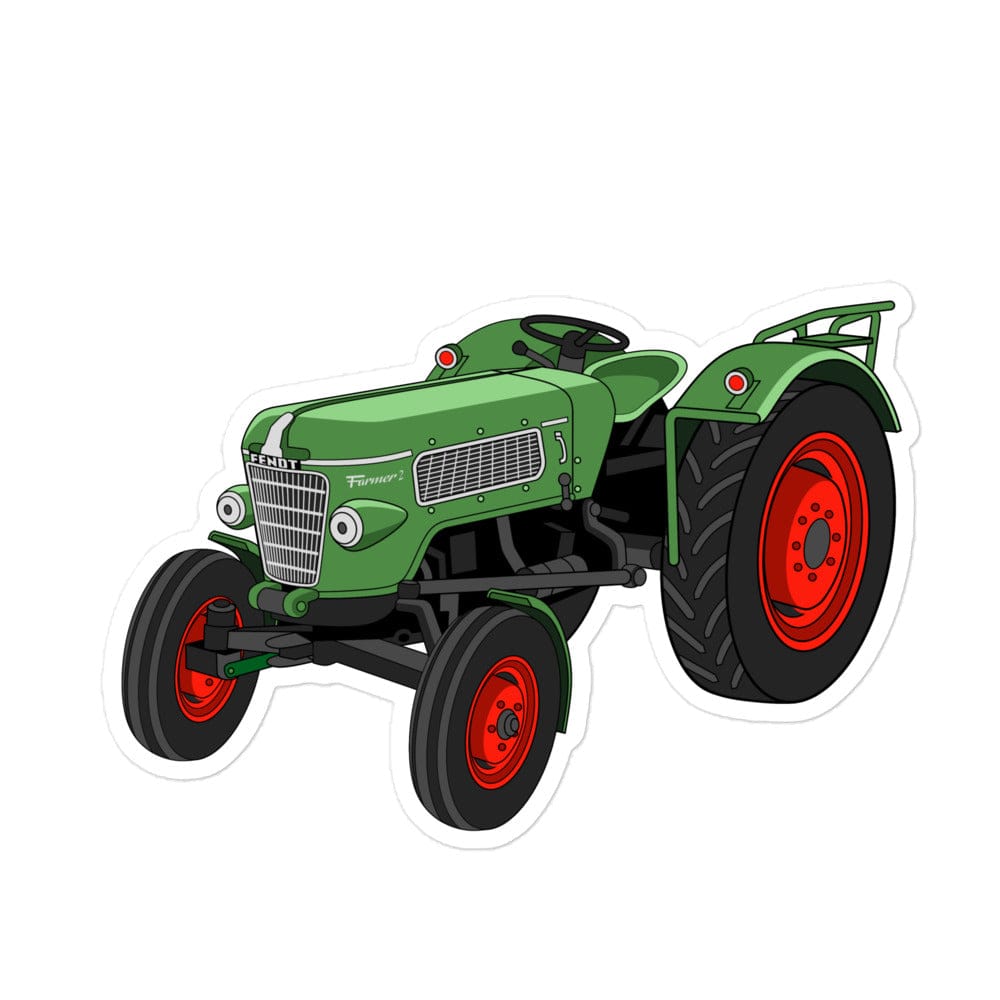 The Tractor Mugs Store 5.5″×5.5″ Fendt Farmer 2 (1960) | Bubble-free stickers Quality Farmers Merch