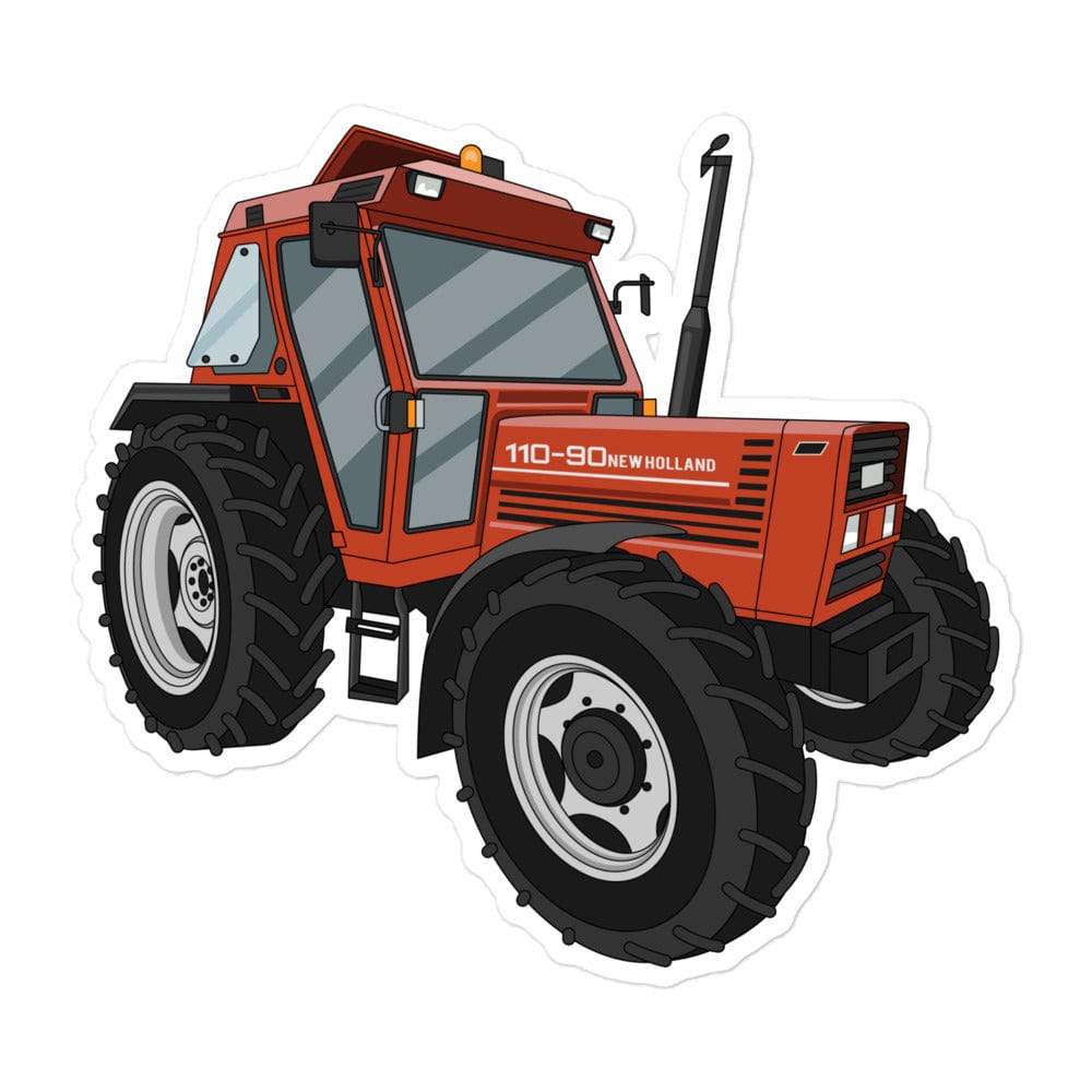 The Tractor Mugs Store 5.5″×5.5″ FIAT 110-90 | Bubble-free stickers Quality Farmers Merch