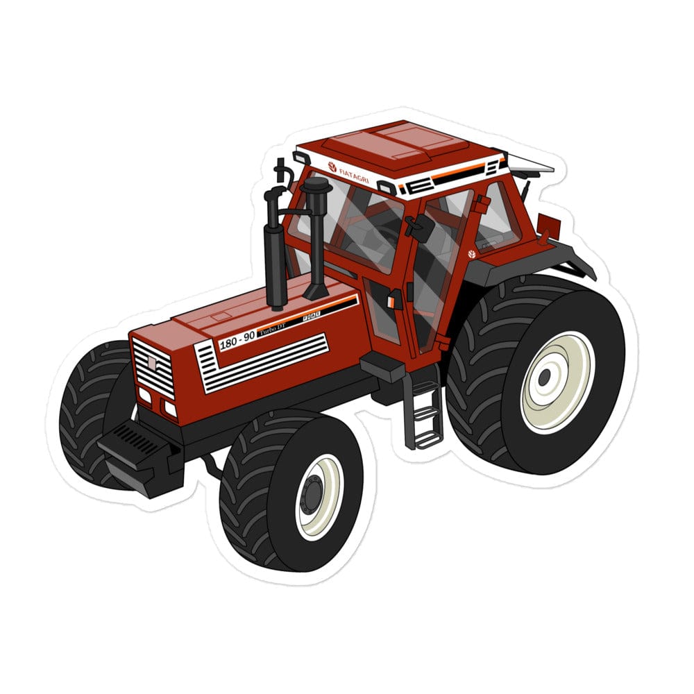 The Tractor Mugs Store 5.5″×5.5″ Fiat 180-90 | Bubble-free stickers Quality Farmers Merch