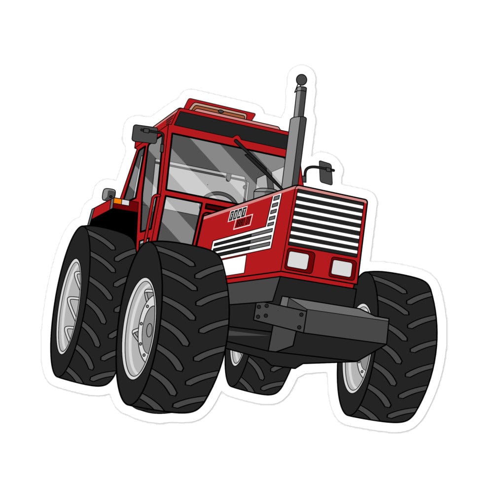 The Tractor Mugs Store 5.5″×5.5″ FIAT 1880 4WD | Bubble-free stickers Quality Farmers Merch