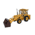 The Tractor Mugs Store 5.5″×5.5″ Ford 550 Backhoe | Bubble-free stickers Quality Farmers Merch
