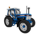The Tractor Mugs Store 5.5″×5.5″ Ford 7910 | Bubble-free stickers Quality Farmers Merch