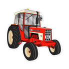 The Tractor Mugs Store 5.5″×5.5″ International 674 | Bubble-free stickers Quality Farmers Merch