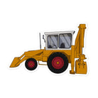 The Tractor Mugs Store 5.5″×5.5″ JCB 3C (1975) | Bubble-free stickers Quality Farmers Merch