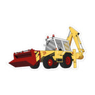 The Tractor Mugs Store 5.5″×5.5″ JCB 3D (1975) | Bubble-free stickers Quality Farmers Merch